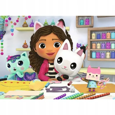 Puzzle 20 el. miniMAXI Kolorowy dzie� Gabby 1 TREFL