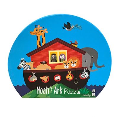 Puzzle dla dzieci w ozdobnym pudeku 36 el. Arka Noego Barbo Toys