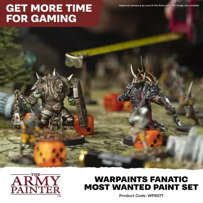 The Army Painter: Warpaints - Fanatic - Most Wanted Paint Set