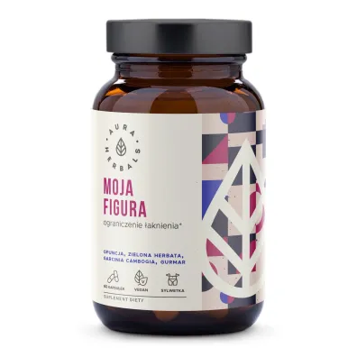 Aura Herbals Moja Figura - Ograniczenie aknienia, kapsuki Suplement diety 60 kaps.