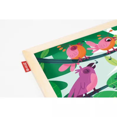 Tablica edukacyjna Music adventure! 60x40 cm