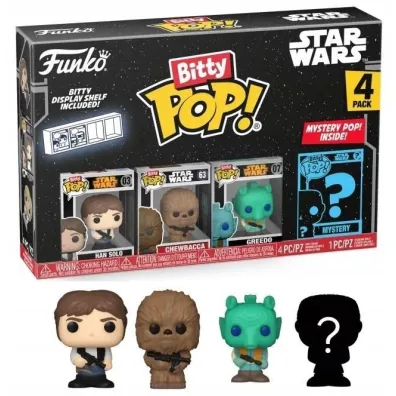 Funko Figurka POP Bitty: Star Wars Han Solo 4pak