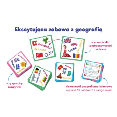 Gra geograficzna B�jka na pa�stwa i miasta Kapitan Nauka