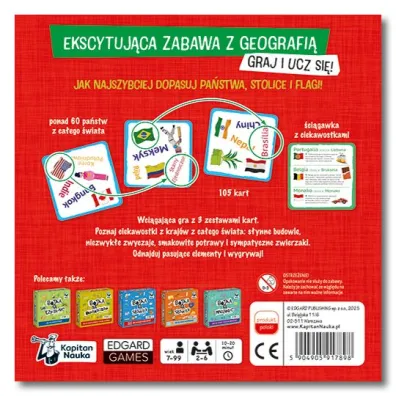 Gra geograficzna B�jka na pa�stwa i miasta Kapitan Nauka