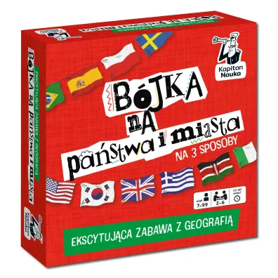 Gra geograficzna B�jka na pa�stwa i miasta Kapitan Nauka
