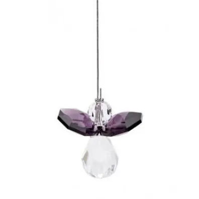 Zawieszka Crystal angel - Amethyst