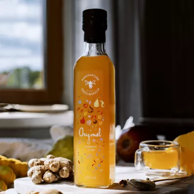 Pasieki rodziny Sadowskich Oxymel - ognisty cydr 250 ml