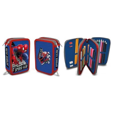 KIDS EUROSWAN Pi�rnik 2-komorowy z wyposa�eniem Spiderman SP50052