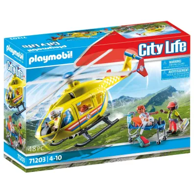 Playmobil City Life Helikopter ratunkowy 71203