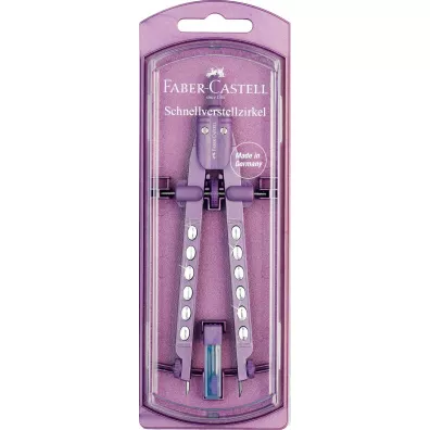 Faber-Castell Cyrkiel Factory Sparkle mix