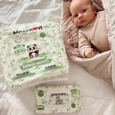 Bamboolove Chusteczki bambusowe nawil�ane 60 szt.