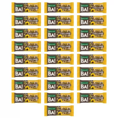 Bakalland Ba! Baton zboowy 5 ziaren z miodem zgrzewka 25 x 40 g