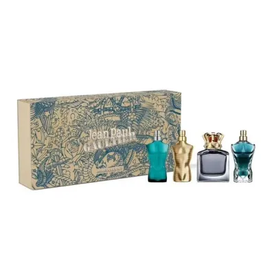 Jean Paul Gaultier Zestaw Woda toaletowa mini Le Male + Woda toaletowa mini Scandal + Woda perfumowana mini Le Male Elixir + Woda toaletowa mini Le Beau 4 szt.