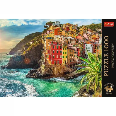 Puzzle 1000 el. Miasteczko Riomaggiore, W�ochy Trefl