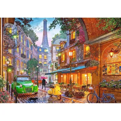 Puzzle 500 el. Tea Time: Kawiarnia w Pary�u Trefl