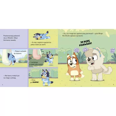 Bluey. Motylki. Moja czytanka