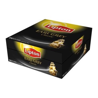 Lipton Herbata czarna Earl Grey ekspresowa 100 x 1.5 g