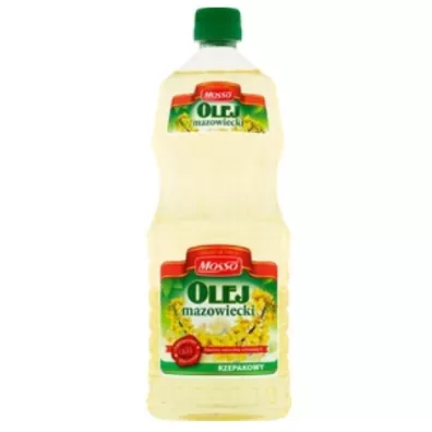 Mosso Olej Mazowiecki rzepakowy z pierwszego t�oczenia 900 ml