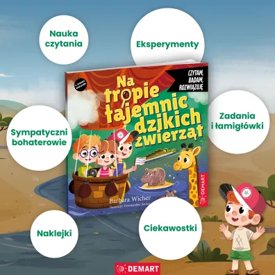 Czytam, badam, rozwi�zuj�. Na tropie tajemnic dzikich zwierz�t