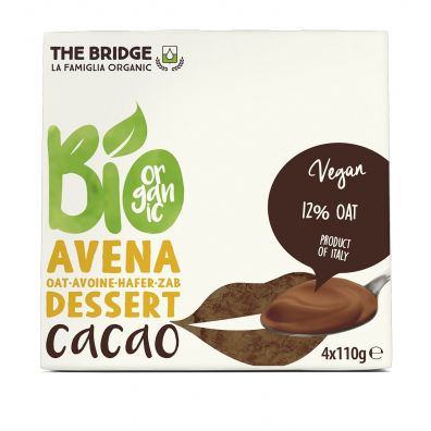 The Bridge Deser owsiany z kakao 4 x110 g Bio