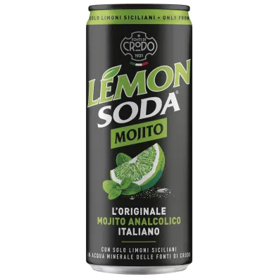 Fonti di Crodo Lemon soda Bezalkoholowy nap�j gazowany Mojito 330 ml