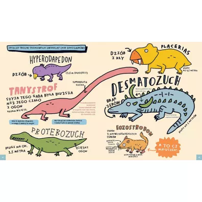 Totalnie wszystko o dinozaurach i innych prehistorycznych bestiach