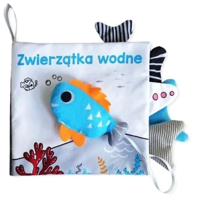 Ksi��eczka sensoryczna 150X150 Zwierz�tka wodne SKRZAT 980843 - Monika  �lizowska