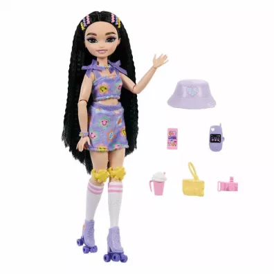 Barbie Dream Besties. Lalka Renee na wrotkach JFX99 Mattel