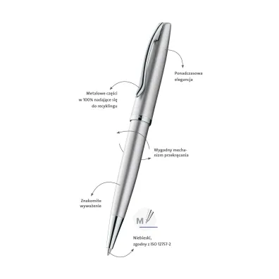 Pelikan D�ugopis w etui Jazz Noble Elegance Silver