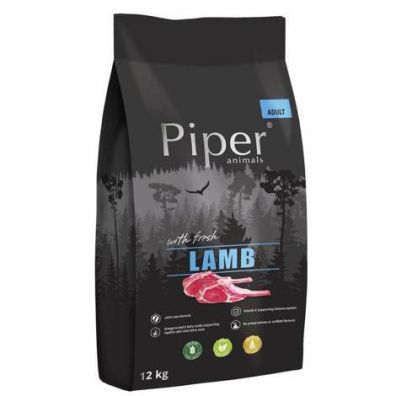 Piper Sucha karma dla psa z jagnięciną 12 kg