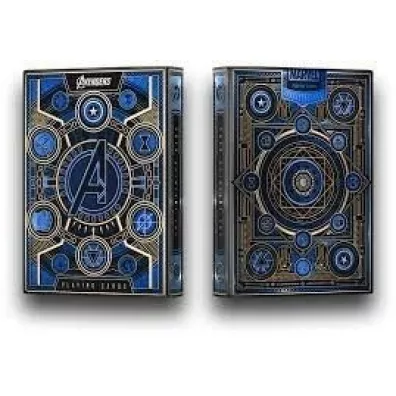 Karty do gry Avengers niebieskie by Theory11 Quint