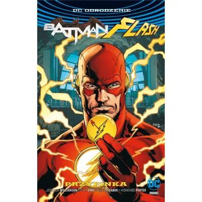 DC Odrodzenie Batman. Flash Przypinka. Ok�adka z Flashem - Joshua Williamson, Tom King