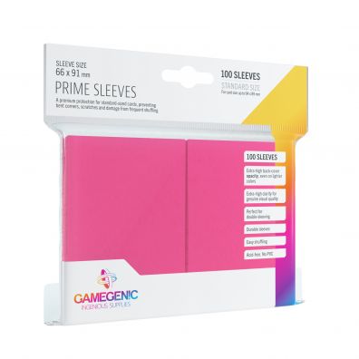 Gamegenic Koszulki Prime CCG Sleeves Pink 66 x 91 mm 100 szt.