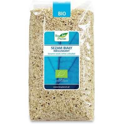 Bio Planet Sezam biay nieuskany 1 kg Bio