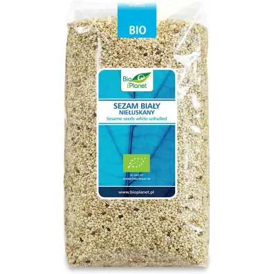 Bio Planet Sezam biay nieuskany 1 kg Bio