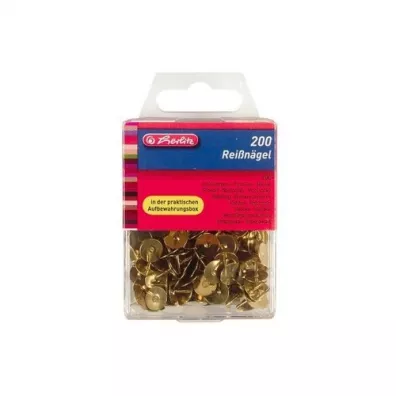 Herlitz Pinezki metalowe 200 szt.