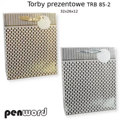 Penword Torebka prezentowa mix 32x26x12cm