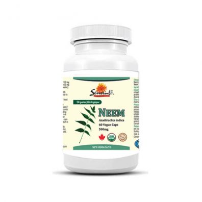 Sewanti Suplement diety Organic Neem 500 mg 60 kaps. Bio