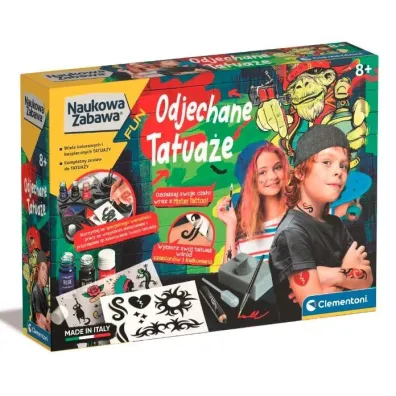 Naukowa zabawa - Odjechane tatua�e Clementoni