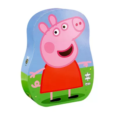 Puzzle dla dzieci w ozdobnym pude�ku 24 el. �winka Peppa Barbo Toys