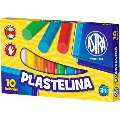Astra Plastelina 10 kolorw