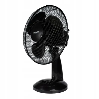 Volteno Wentylator biurkowy czarny 30 cm