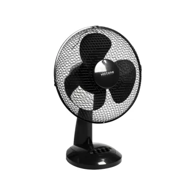 Volteno Wentylator biurkowy czarny 30 cm
