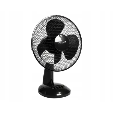 Volteno Wentylator biurkowy czarny 30 cm