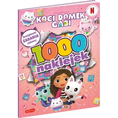 Koci Domek Gabi. 1000 naklejek