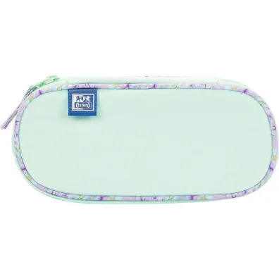 Oxford Pi�rnik z klapk� Flowers zielony