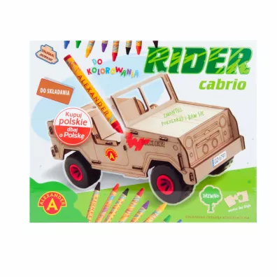 Skadaki Drewniaki. Rider Cabrio Alexander