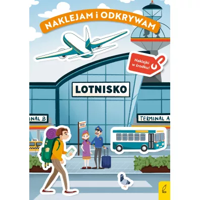 Lotnisko. Naklejam i odkrywam
