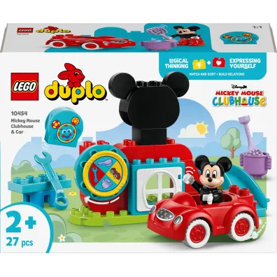 LEGO DUPLO Disney Klub przyjaci� Myszki Miki i samoch�d 10454
