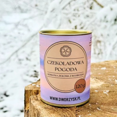 Dworzysk Czekoladowa Pogoda Herbata rooibos sypana 120 g
